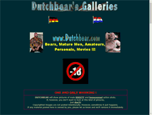 Tablet Screenshot of dutchbear.com