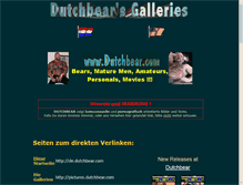 Tablet Screenshot of de.dutchbear.com